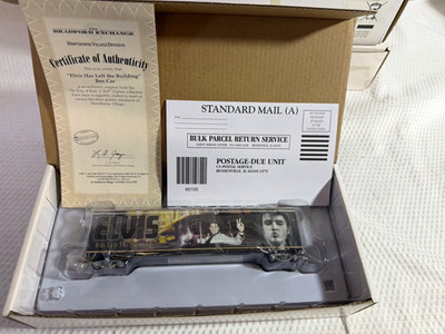 Hawthorne Village Bachmann HO Elvis Has Left the Building Boxcar w/COA