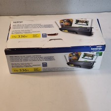 Brother TN-336Y Hi Yield Yellow Toner Cartridge Genuine New Sealed Box Free Ship