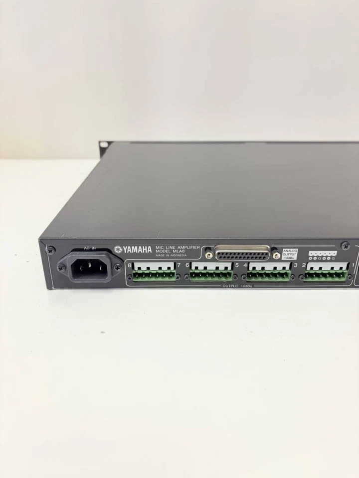 YAMAHA MLA8 8ch Microphone Preamplifier Pro Audio Equipment japan - Image 3 of 4