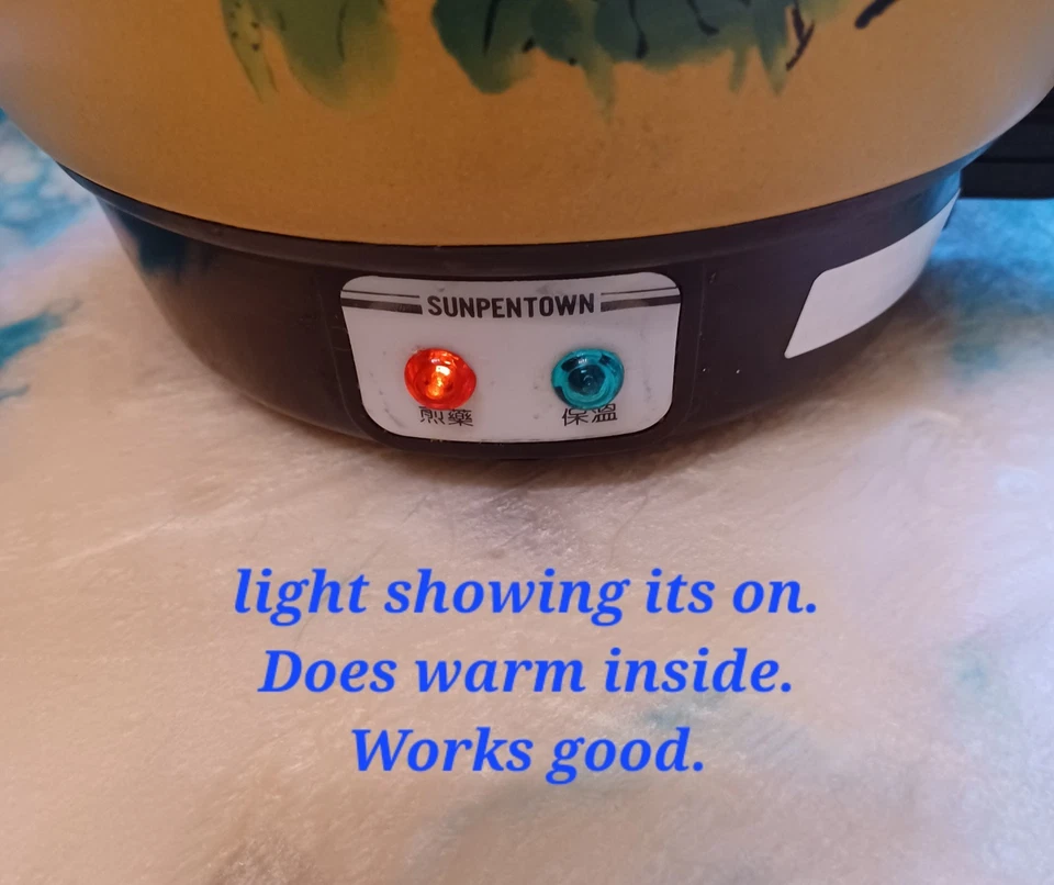 Olla caliente de medicina tradicional Sunpentown con cable de alimentación 3,8 litros (16c) Foto 4 de 4