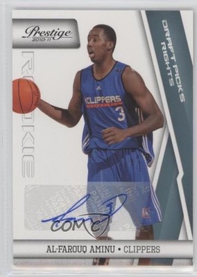 2010 Panini Prestige Draft Picks Rights /199 Al-Farouq Aminu Rookie Auto RC 0c2