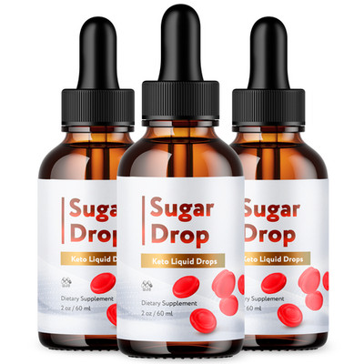 (3 Pack) Sugar Drop Advanced Weight Management Formula SugarDrop 90 Servings