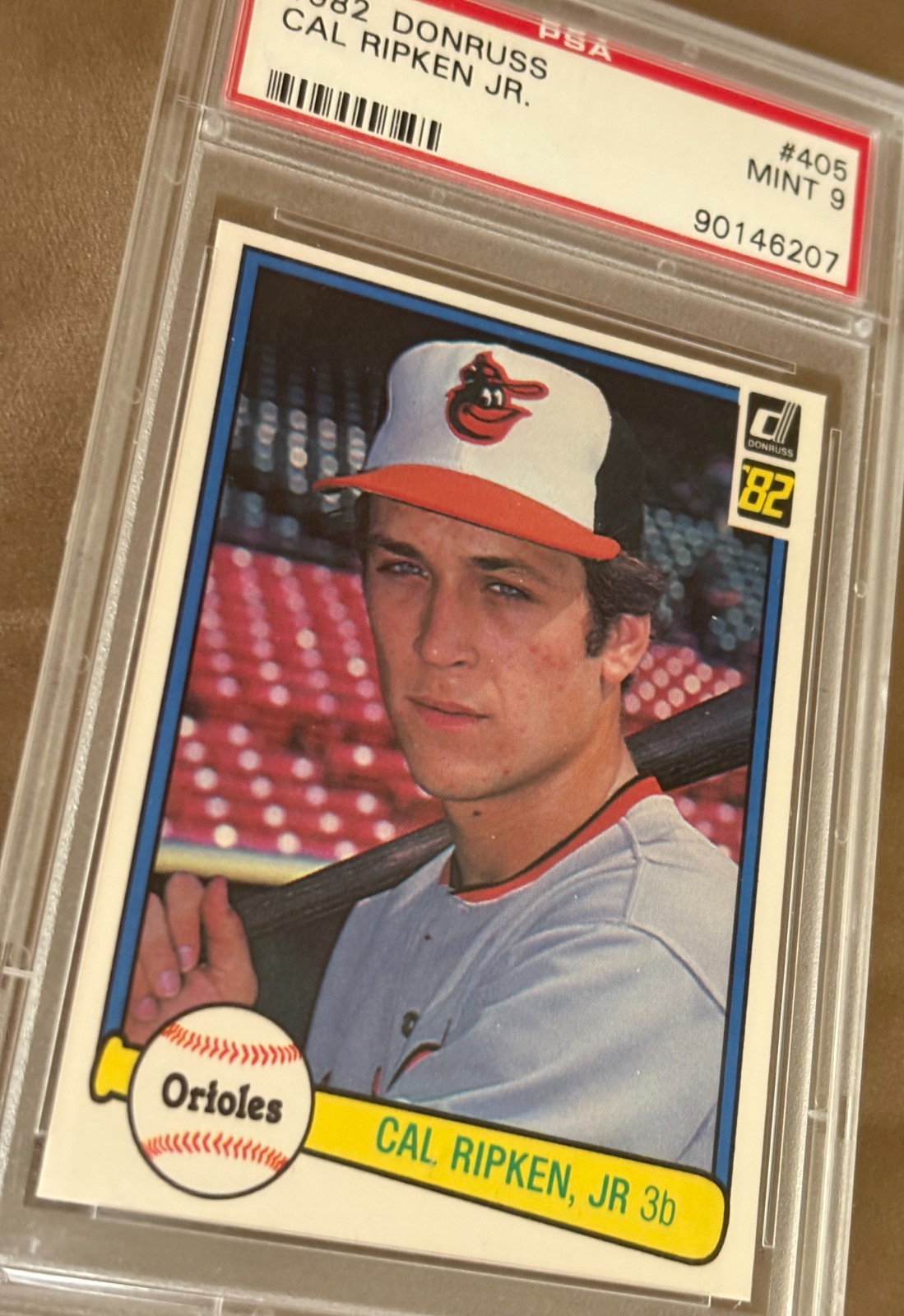 1982 Donruss Cal Ripken Jr #405 PSA 9