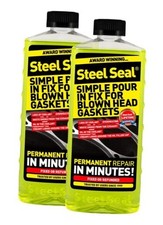 Steel Seal Blown Head Gasket Fix Repair Sealer - 6 Cylinder