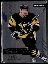 2021-22 Upper Deck Synergy Cast for Greatness Jake Guentzel #CG-7