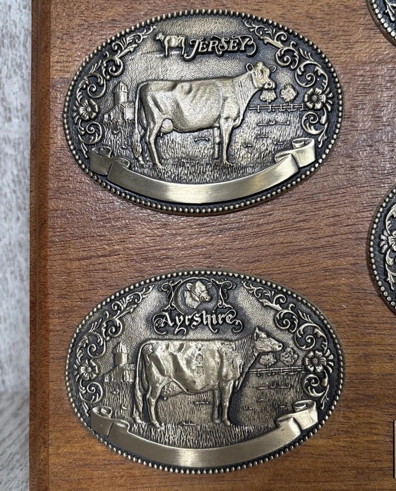 Tony Lama 乳制品品种皮带扣系列木质墙板第 1 版 — 第 2/4 张图片