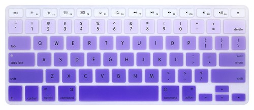 HRH Keyboard Cover US for MacBook Air 13'' A1466 A1369 for MacBook Pro 13.3'' A1 - Afbeelding 17 van 22