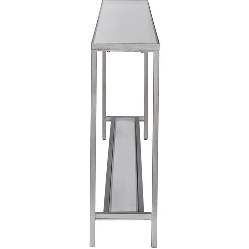 Uttermost 24913 Hayley 60 inch Silver Console Table - Picture 3 of 6