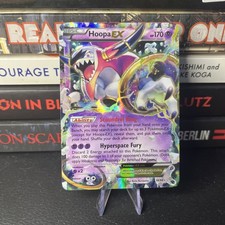 Hoopa EX 36/98 Holo LP EX Rare Ancient Origins Pokemon
