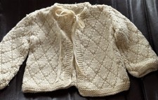 Vintage Hand Knit Child s Sweater