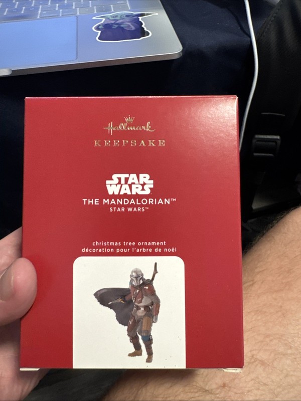 Hallmark 2HCM9378 Star Wars The Mandalorian Christmas Ornament