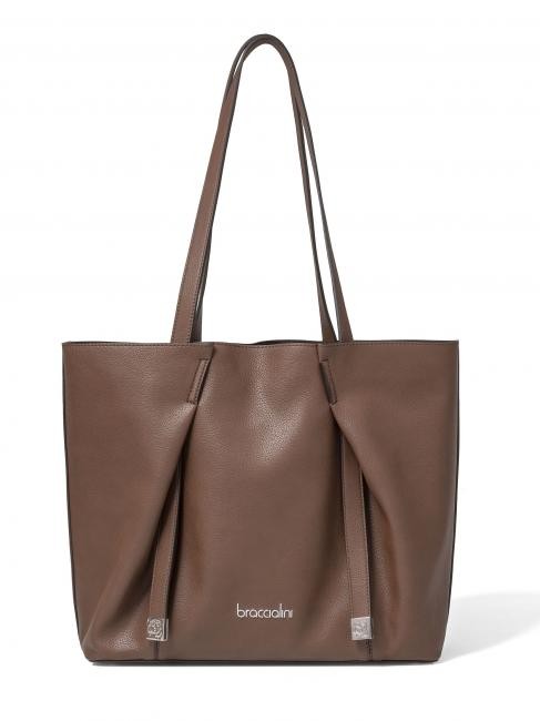 Платье фрау БРАЧЧИАЛИНИ Платье из Айнкауфена Коричневое Цвет Белый P Brown B16261YY 22290₽