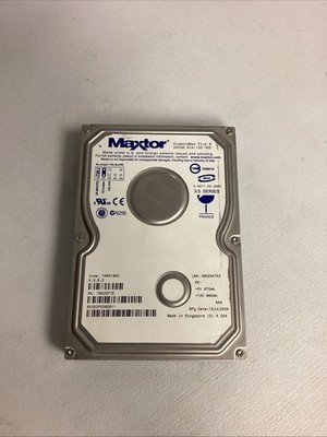 Maxtor DiamondMax Plus 9 250GB ATA/133 HDD 3.5'' Hard Drive Wiped