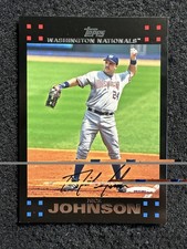 NICK JOHNSON #407 2007 Topps Baseball QTY Washington Nationals