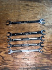 Vtg Snap-on Metric Rxm Series Flare Nut Wrench 5pc Set Usa 9-15 17 19 21