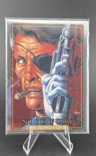 2024 SKYBOX MARVEL MASTERPIECES '92 PLATINUM PLEXI NICK FURY #64