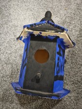 Blue And Black Birdhouse Wooden
