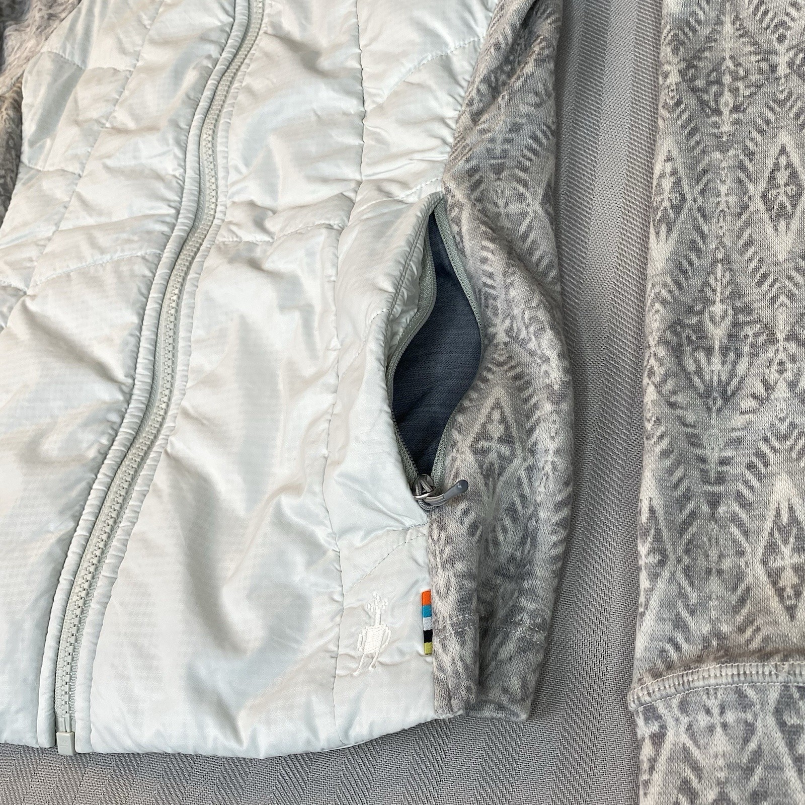 Smartwool Smartloft 60 Jacket Gray Mountain Fair … - image 7