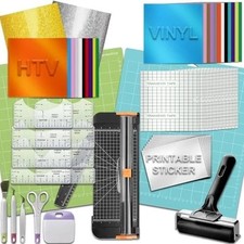 Cricut Maker 4 Explore 4 Accessories Bundle, Starter Tool Set for Beginners