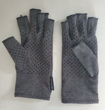 OneCompress Unisex Premium Bamboo Compression Gloves OC01 Gray Med men large 