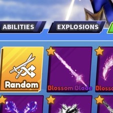 Blossom Blade , Selling For Only 15 . Can Lower A Bit , On Bladeball roblox 
