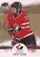 2016 Upper Deck Team Canada #19 Emily Clark