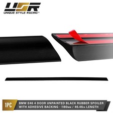 Universal 46.4 Trunk Lip Spoiler Wing For 1999-2005 Bmw E46 3 Series 4d Sedan Universal 46.4 Trunk Lip Spoiler Wing For 1999-2005 Bmw E46 3 Series 4d Sedan