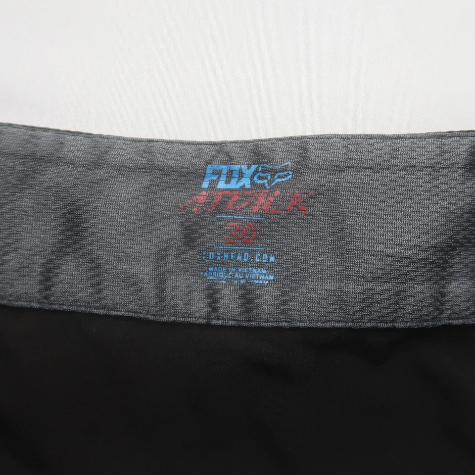 Pantalones Cortos Fox Para Hombres MTB Talla 30 Bicicleta de Montaña Ciclismo Elásticos Sin Forro 12"L Foto 3 de 4