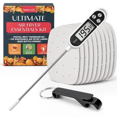 Digital Food Thermometer Probe Temperature Kitchen Cooking BBQ Meat Turkey Milk - Image 1 of 4