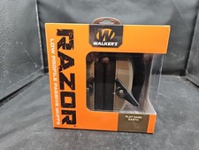 Walker's Razor Slim Passive Earmuffs Compact Design 27dB Hearing Protection FDE