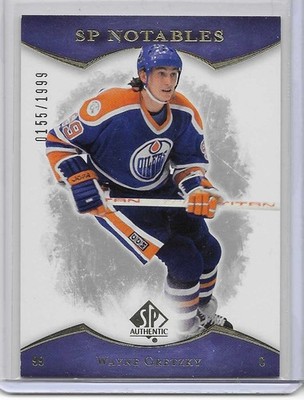Wayne Gretzky 2007-08 SP Authentic #138 SN 0155/1999