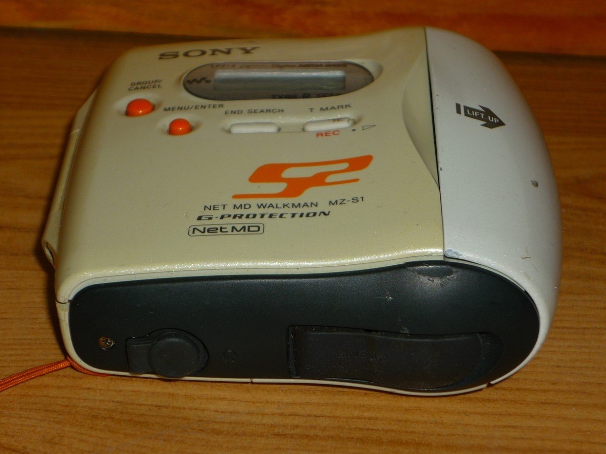 SONY S2 SPORTS MZ-S1 NET MD WALKMAN MINIDISC PLAYER / RECORDER | eBay