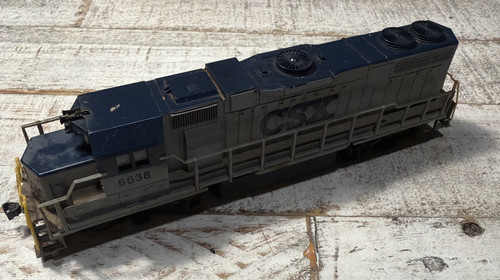 Tren locomotora diésel escala HO 6638 CSX gris/azul | Condition: Used