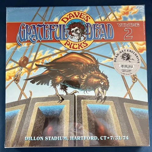 GRATEFUL DEAD "Dave's Picks Vol 2"  7LP VINYL BOX SET R1 529204 BRAND NEW SEALED