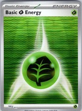 Basic Grass Energy 017 Common Scarlet & Violet Energies Pokemon Reverse Holo NM