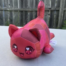 Aphmau MeeMeows 11” Celestial Red Ruby Cat Plush Stuffed Toy Litter 4