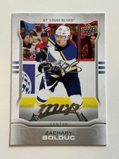 2024-25 US MVP Rookies Silver Script Anniversary ZACHARY BOLDUC #MR-18 St. Louis