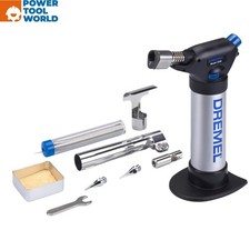 Dremel VersaFlame 2200-5 Cordless Multifunctional Butane Torch Kit Inc Access...