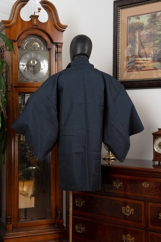 DEAR VANILLA JAPANESE HAORI JACKET MEN'S KIMONO AUTHENTIC JAPAN GENUINE VINTAGE - Picture 8 of 9