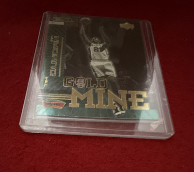 Upper Deck Gold Mine NBA Tim Duncan San Antonio Spurs Insert Card #171