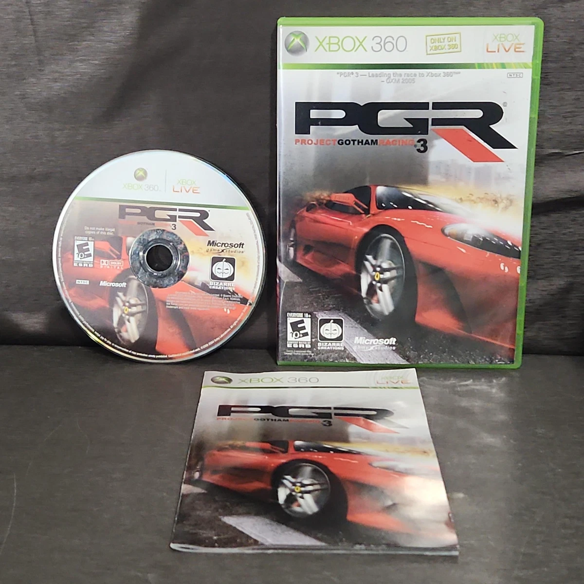 Microsoft Xbox 360 Project Gotham Racing 3 Video Games for sale | eBay