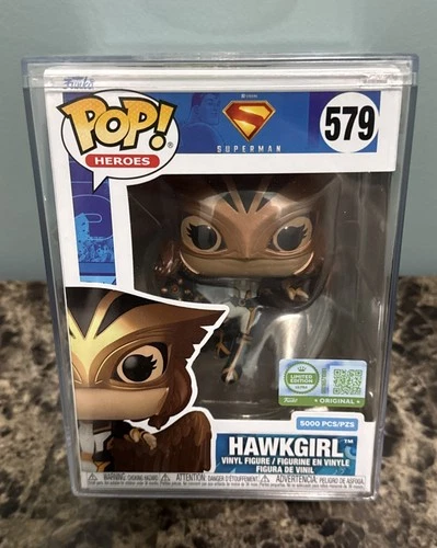 Funko Pop! Superman #579 Hawkgirl - Limited Edition 5000 w/ Protector