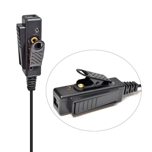 Radio Oreillett Compatible avec Motorola CP040 DP1400 XT420 Talkie Walkie Mic... - Zdjęcie 4 z 7