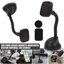 Car Phone Holder Magnetic Windscreen Suction Universal 360° for Mobile Phones