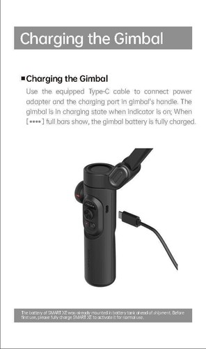 AOCHUAN Smart XE 3-Achsen Gimbal Stabilisator Anti-Shake für Smartphone Selfie Stick - Bild 11 von 14