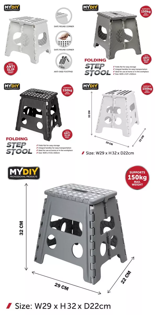 Easy home folding step on sale stool