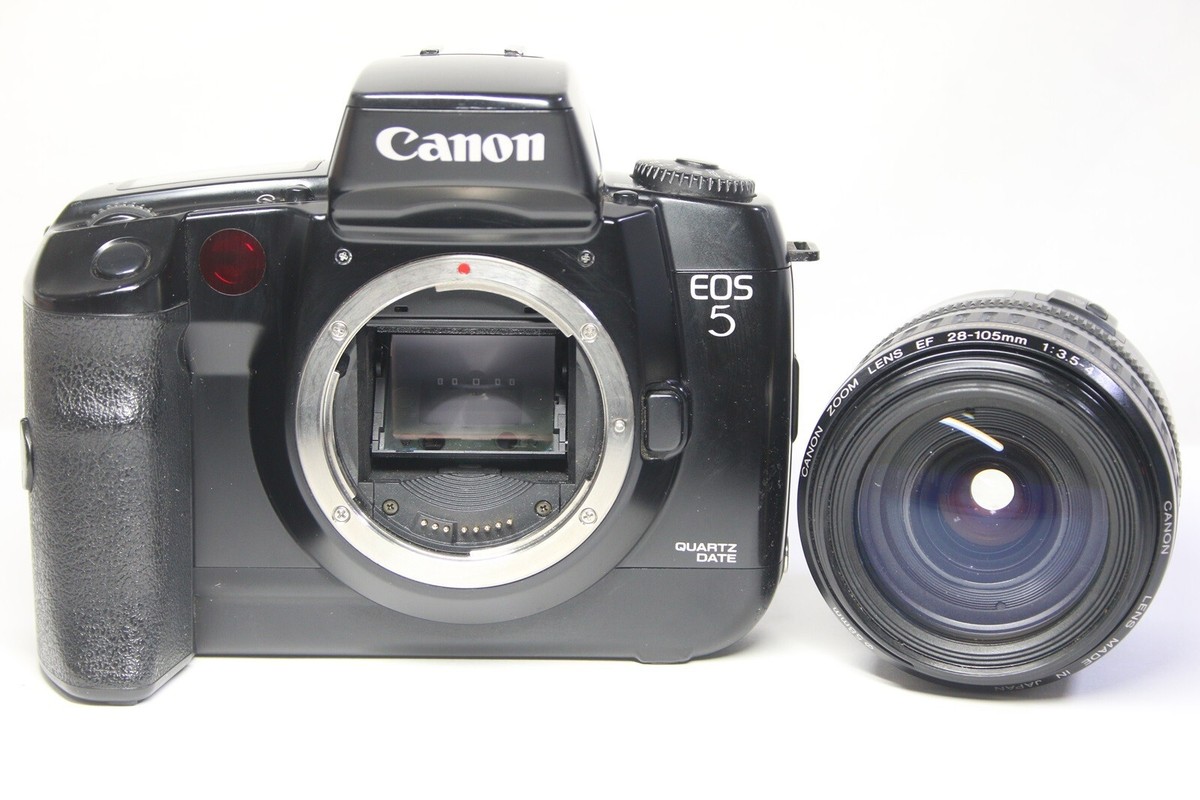 フィルムカメラ filmcamera CANON EOS5 50/1.4 28-105 junk フィルムカメラ filmcamera CANON EOS5 50/1.4 28-105 junk