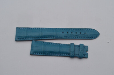 Parmigiani Bracelet 20Mm Buckle 16Mm New Unworn Blue 3