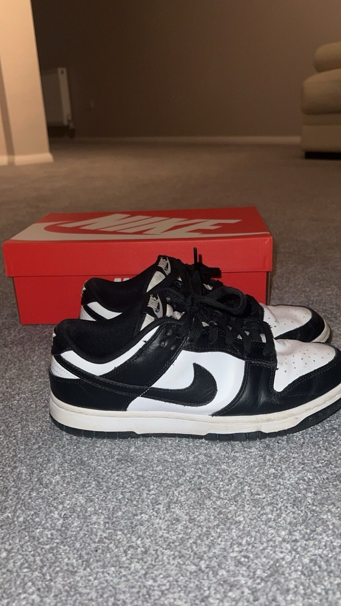 Size 6.5 - Nike Dunk Low Black White W for sale online | eBay UK