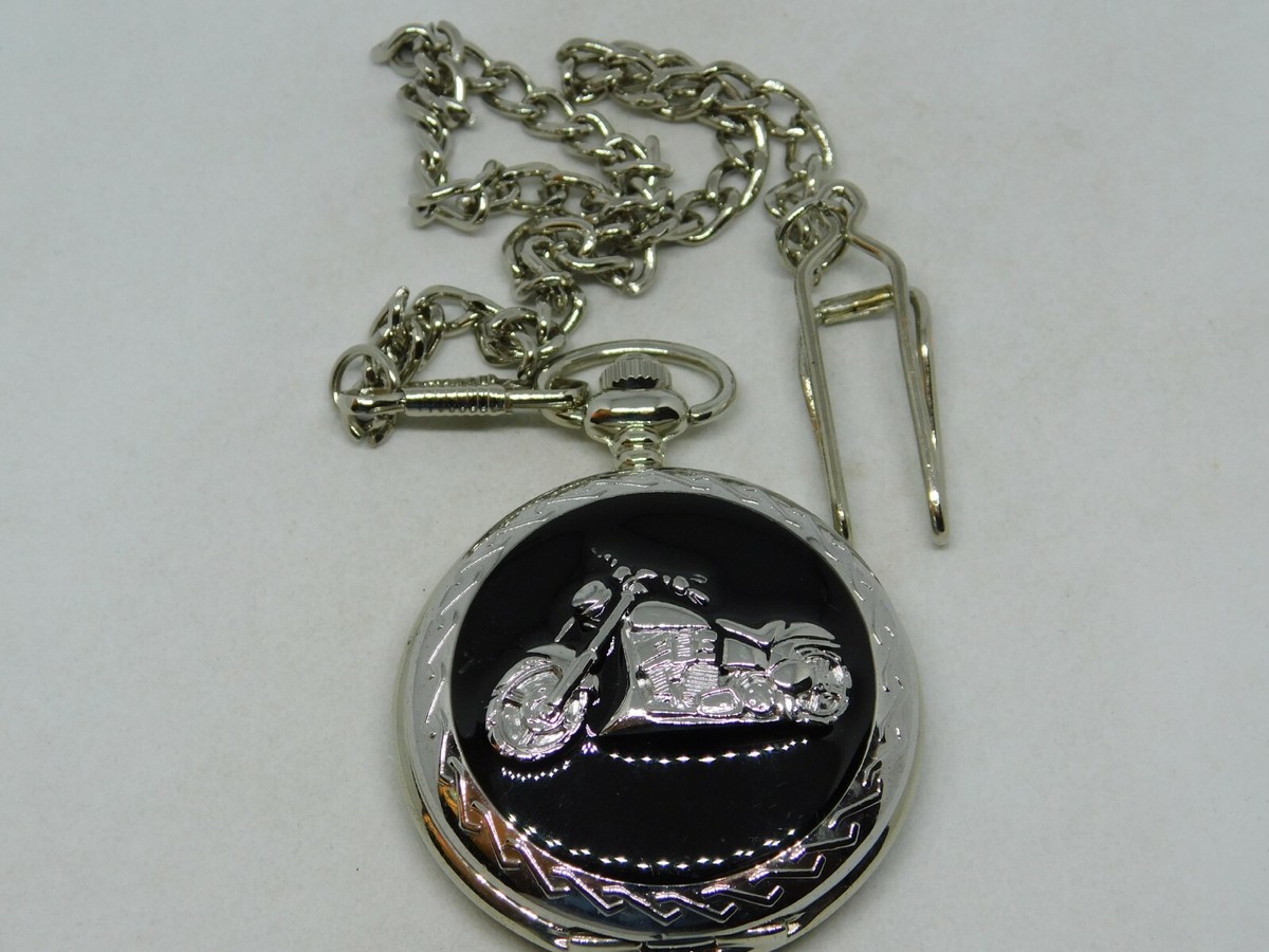 DANIEL DAVID バイク型時計1780 Daniel David Collection Quartz Analog Pocket Watch | eBay